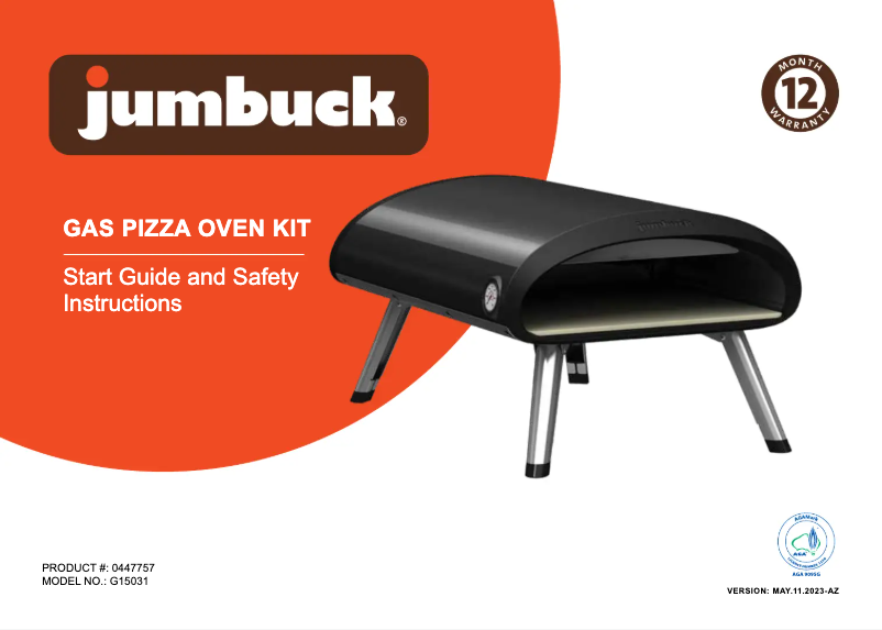 Image de la première page du manuel de l'appareil G15031