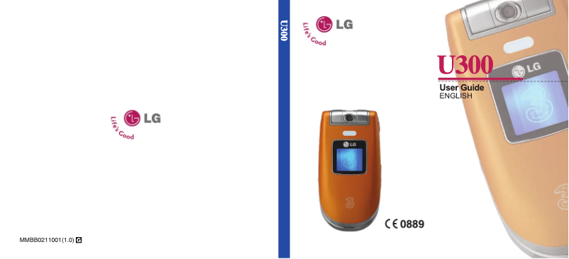 Image de la première page du manuel de l'appareil U300