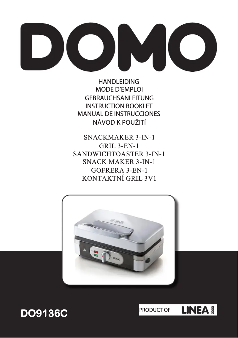 Page 1 of the manual User Manual Domo DO9226M