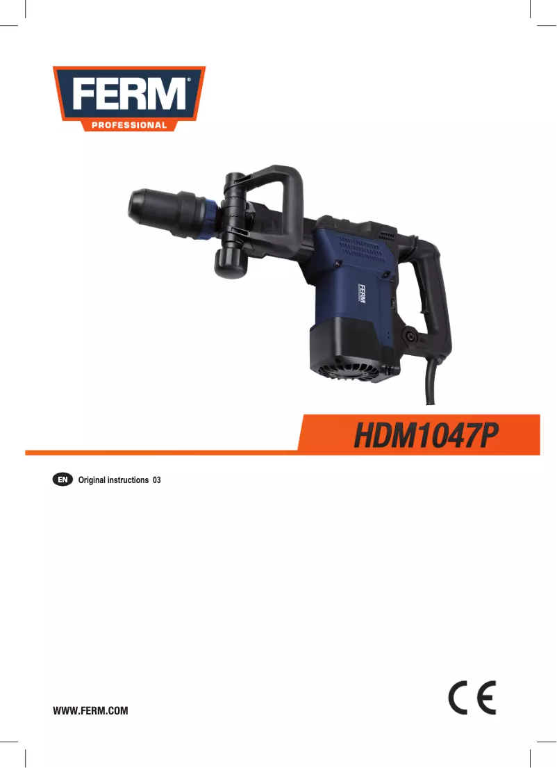 Page n°1 - Manuel utilisateur Ferm HDM1047P