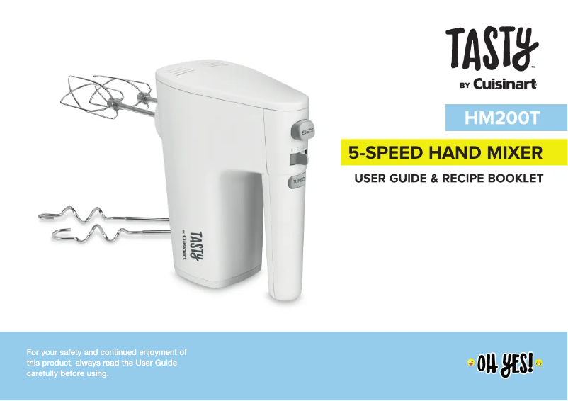 Image de la première page du manuel de l'appareil HM200T