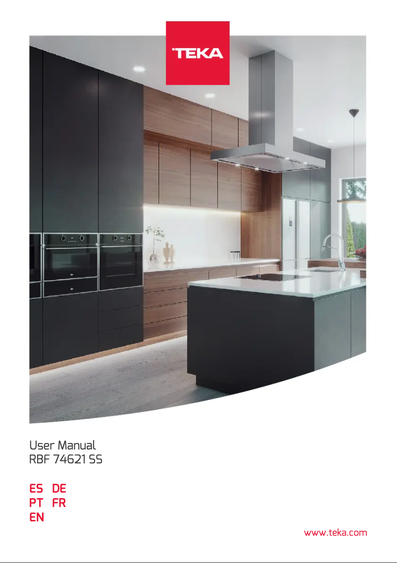 Page 1 de la notice Manuel utilisateur Teka RBF 74621 SS