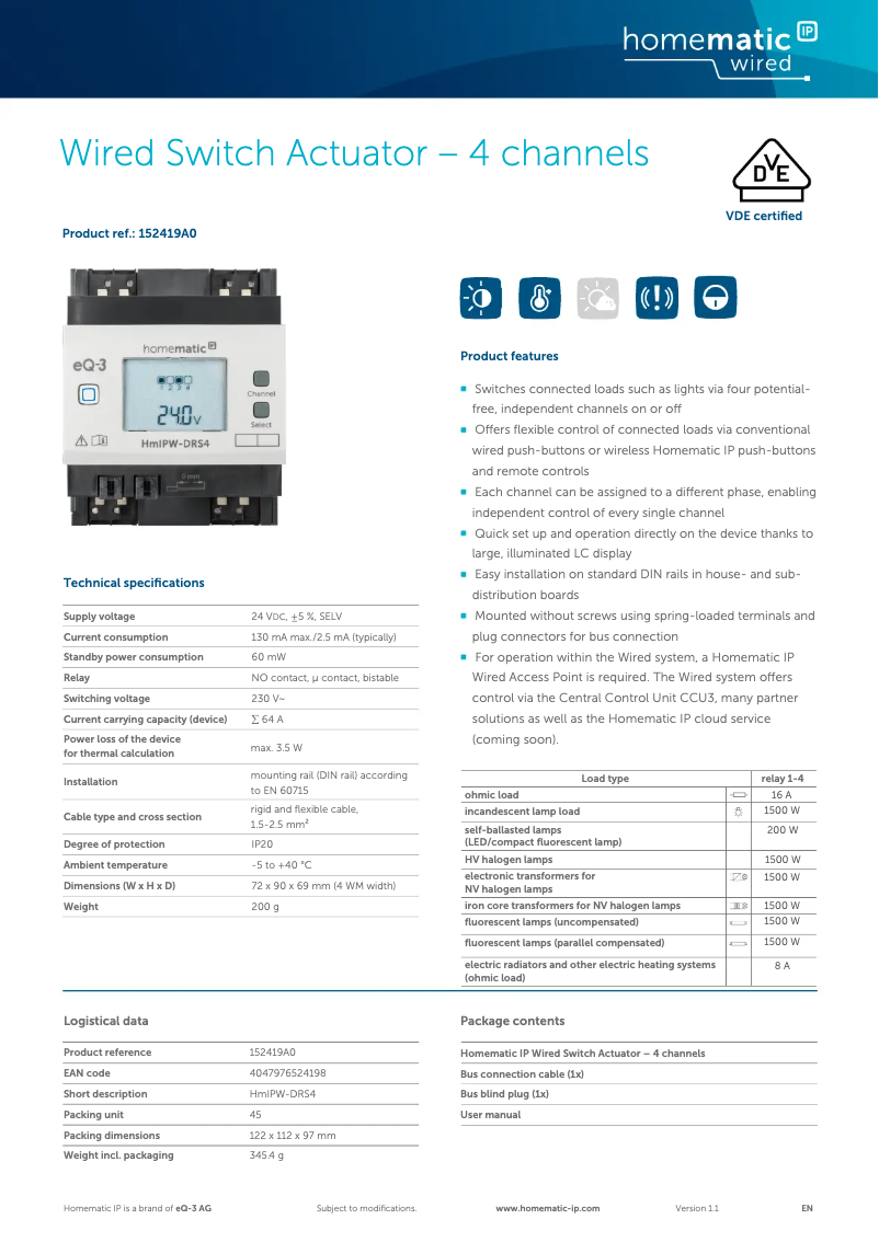 Image de la première page du manuel de l'appareil HMIPW-DRS4
