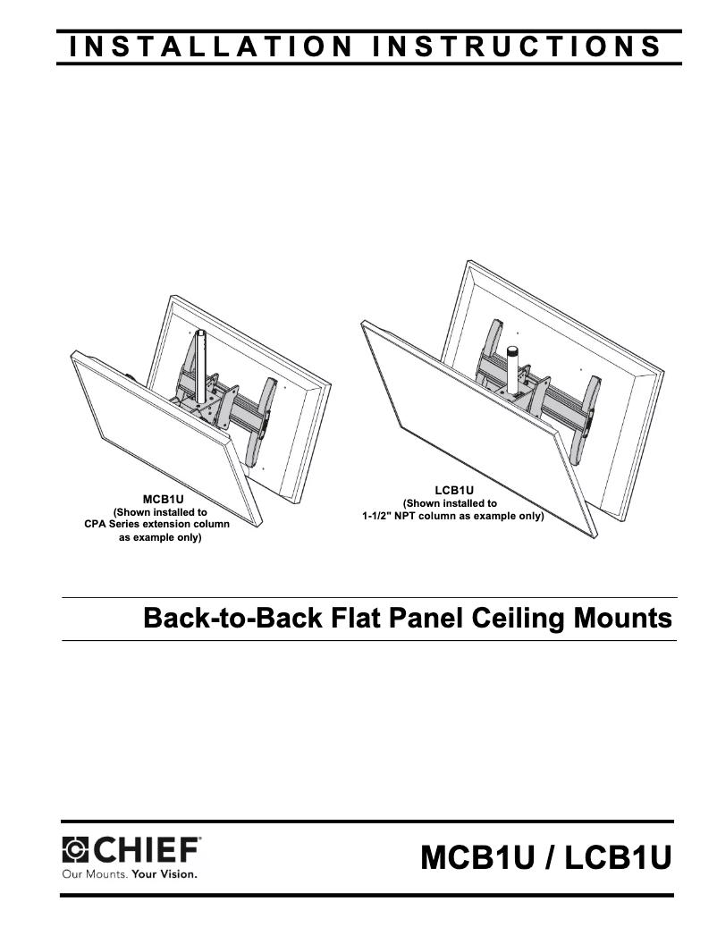 Image de la première page du manuel de l'appareil LCB1U