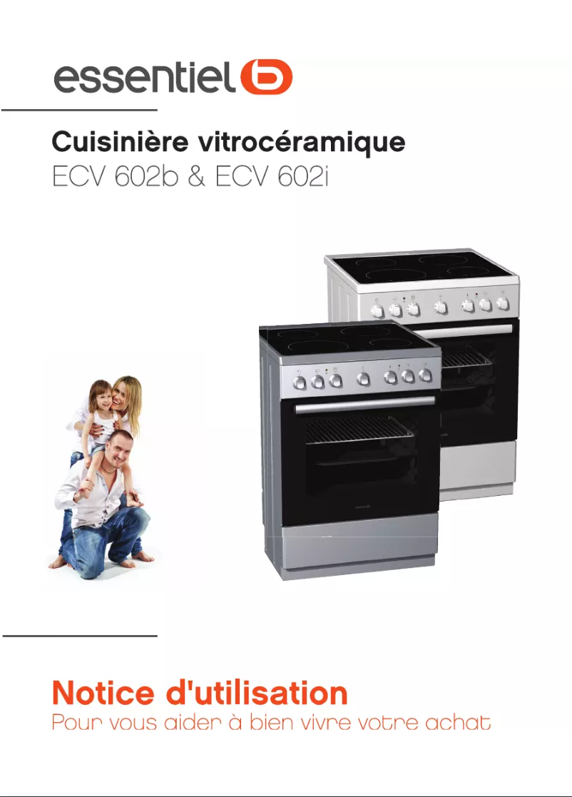 Page n°1 - Manuel utilisateur Essentiel B ECV 602I