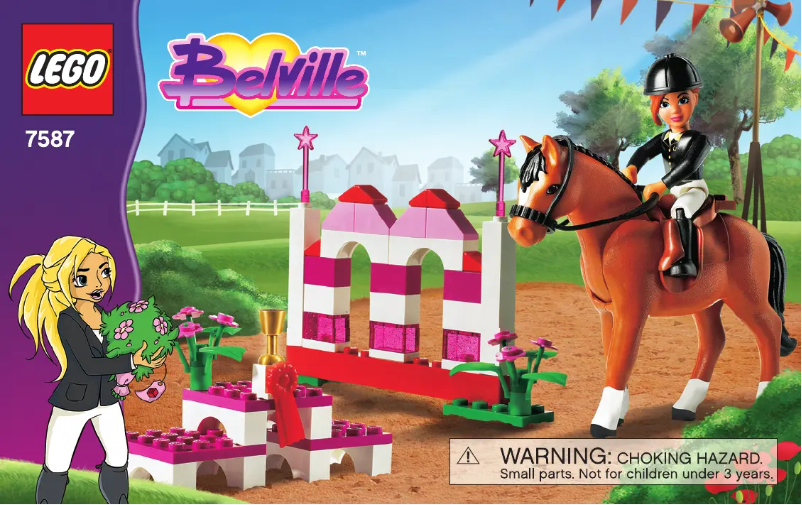 Page n°1 - Manuel utilisateur Lego Horse Jumping
