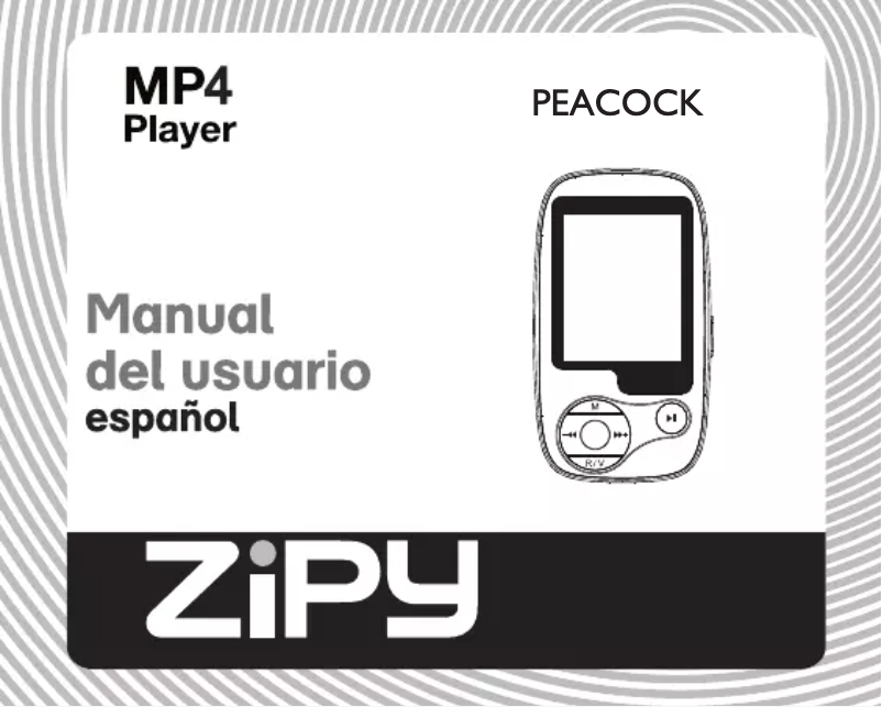 Page n°1 - Manuel utilisateur Zipy Peacock
