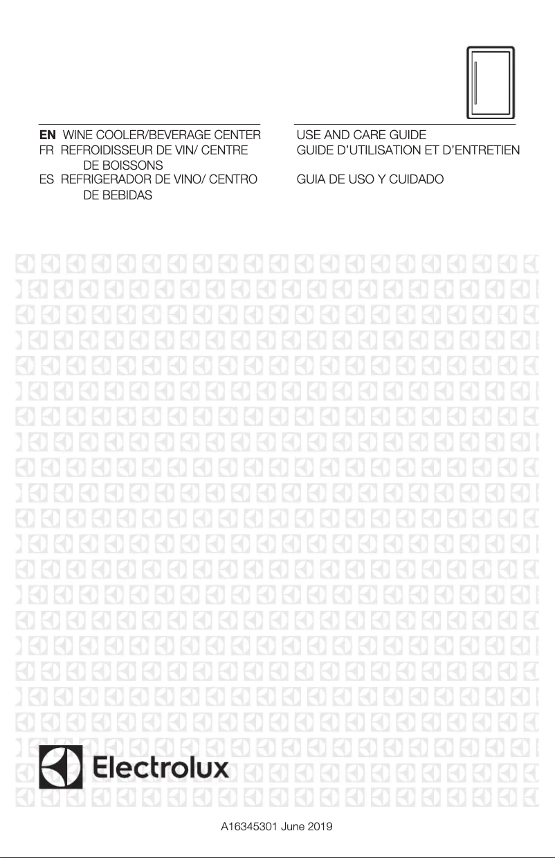 Page 1 de la notice Manuel d'utilisation et d'entretien Electrolux EI24BC15VS