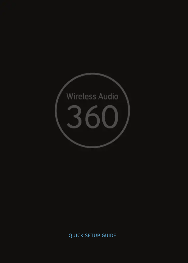 Page 1 de la notice Guide d'installation Samsung WAM3500