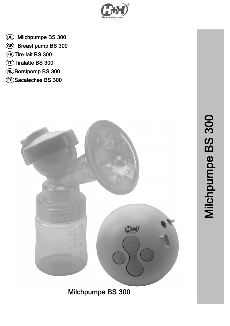 Image de la première page du manuel de l'appareil BS 300