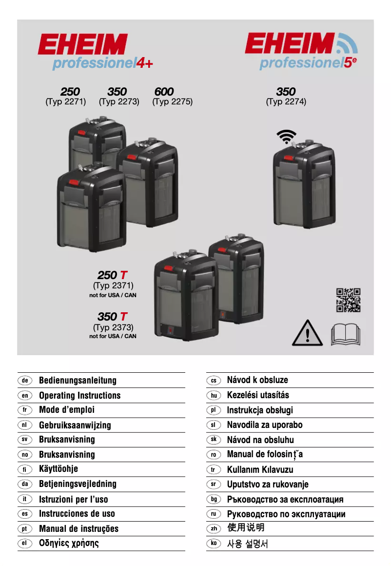 Image de la première page du manuel de l'appareil Professionel 4+ 250T