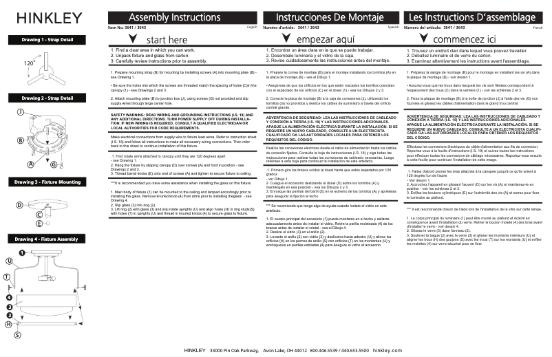 Image de la première page du manuel de l'appareil Harper 3643BN-CS