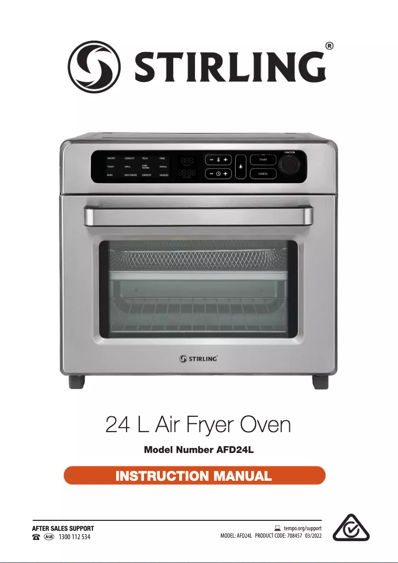 Page n°1 - Manuel utilisateur Stirling AFD23L