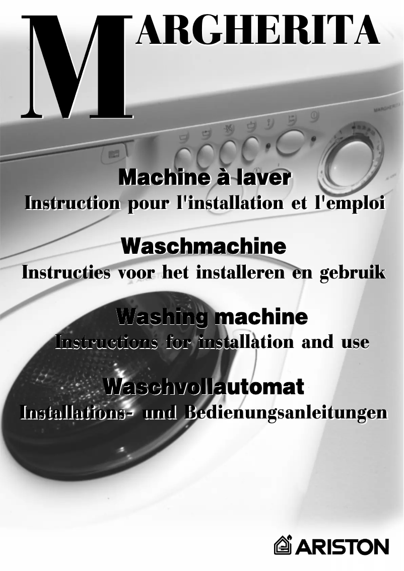 Page n°1 - Manuel utilisateur Hotpoint Ariston Ald 140