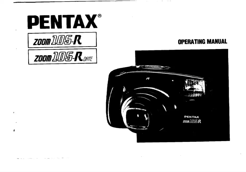 Image de la première page du manuel de l'appareil Zoom 105-R