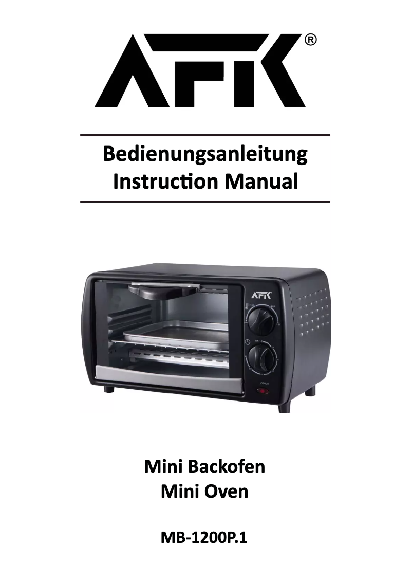 Página 1 del manual Manual de usuario AFK MB-1200P.1