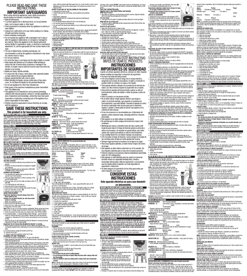 Page 1 de la notice Manuel utilisateur Black & Decker FusionBlade BL1130SG