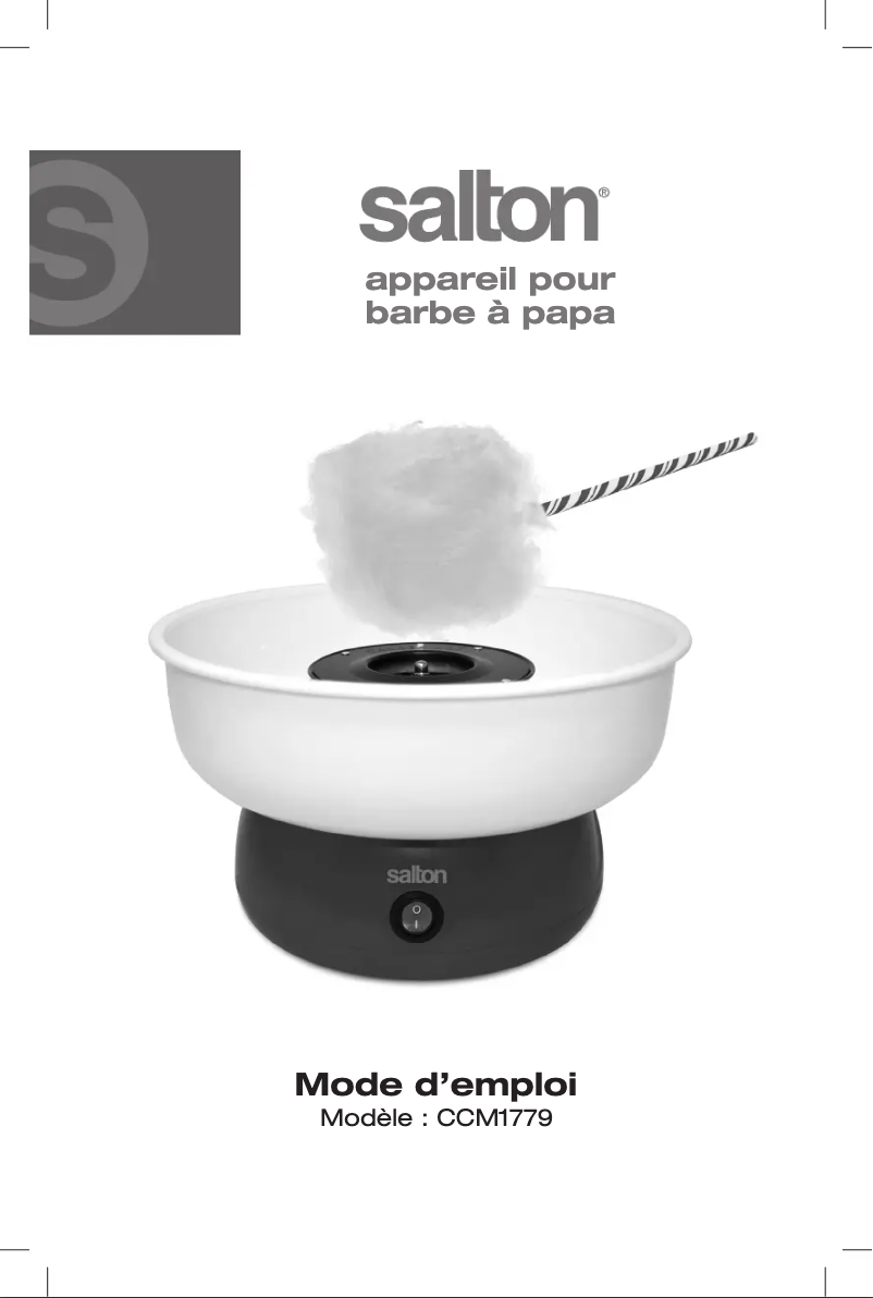 Image de la première page du manuel de l'appareil CCM1779