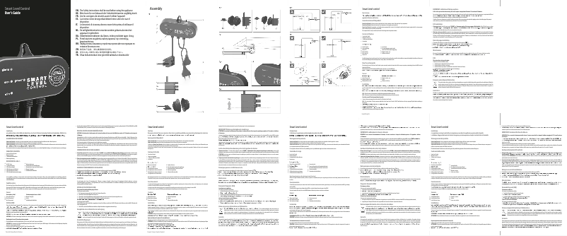 Image de la première page du manuel de l'appareil Smart Level