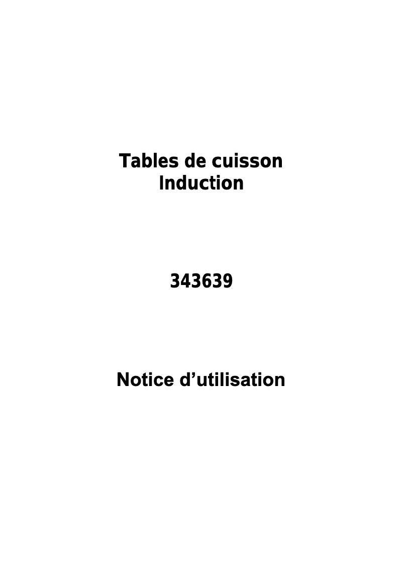 Página 1 del manual Manual de usuario Brico Dépôt 343639