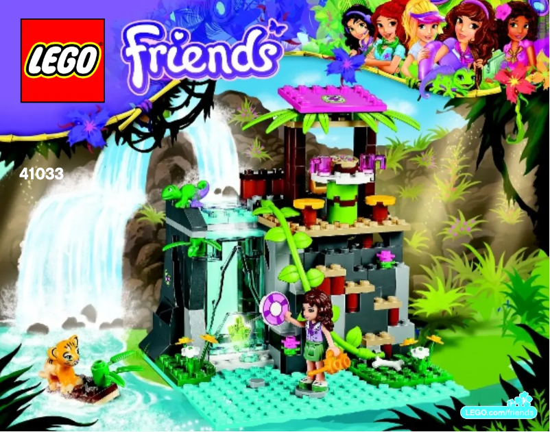 Page 1 de la notice Manuel utilisateur Lego Friends 41033