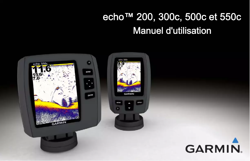 Página 1 del manual Manual de usuario Garmin echo 550c