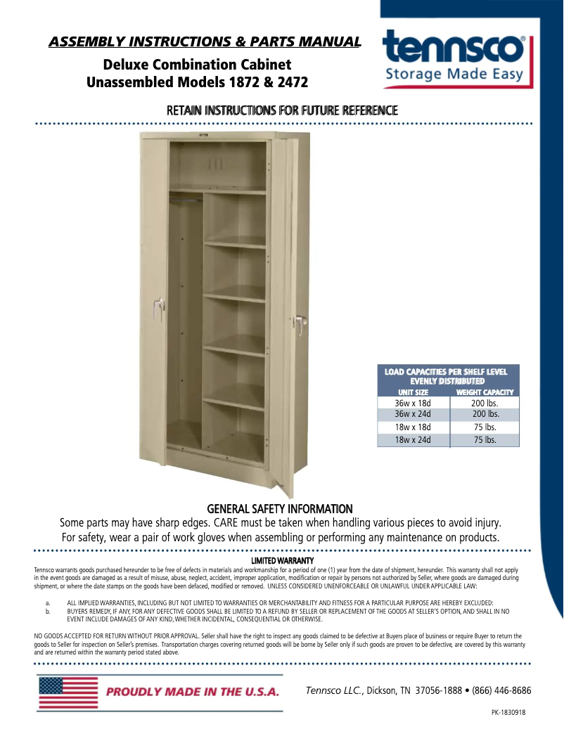 Imagen de la primera página del manual del dispositivo 2472