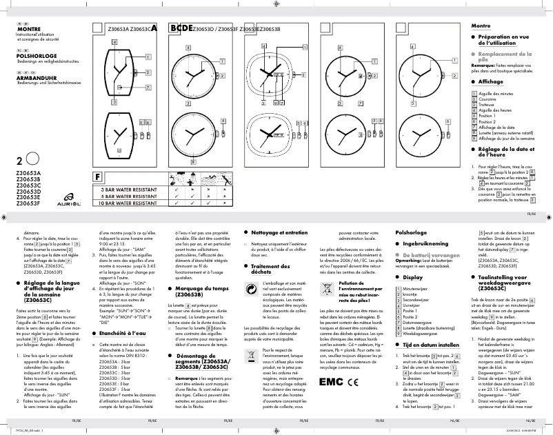 Imagen de la primera página del manual del dispositivo IAN 79720