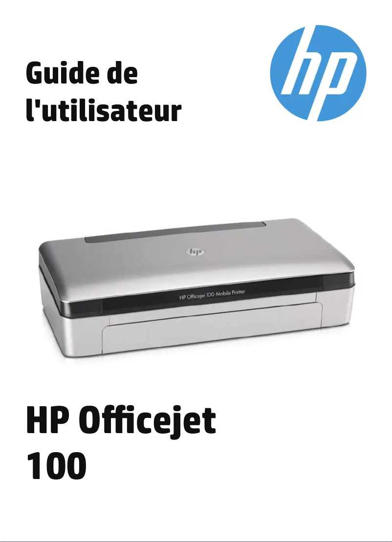 Page n°1 - Manuel utilisateur HP Officejet 100