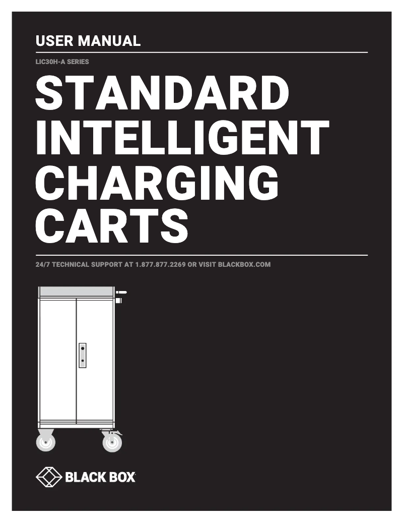 Page 1 de la notice Manuel utilisateur Black Box LCC30H-AP-HASP