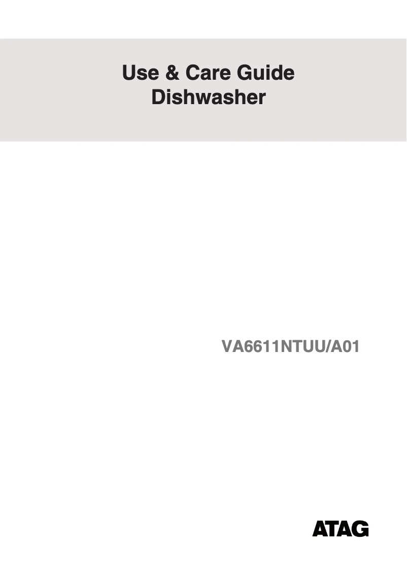 Image de la première page du manuel de l'appareil VA6611NT