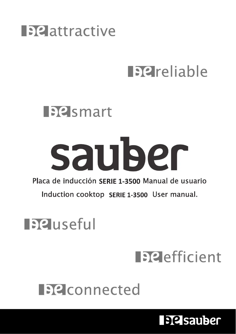 Page 1 de la notice Manuel utilisateur Sauber SERIE 1-3500