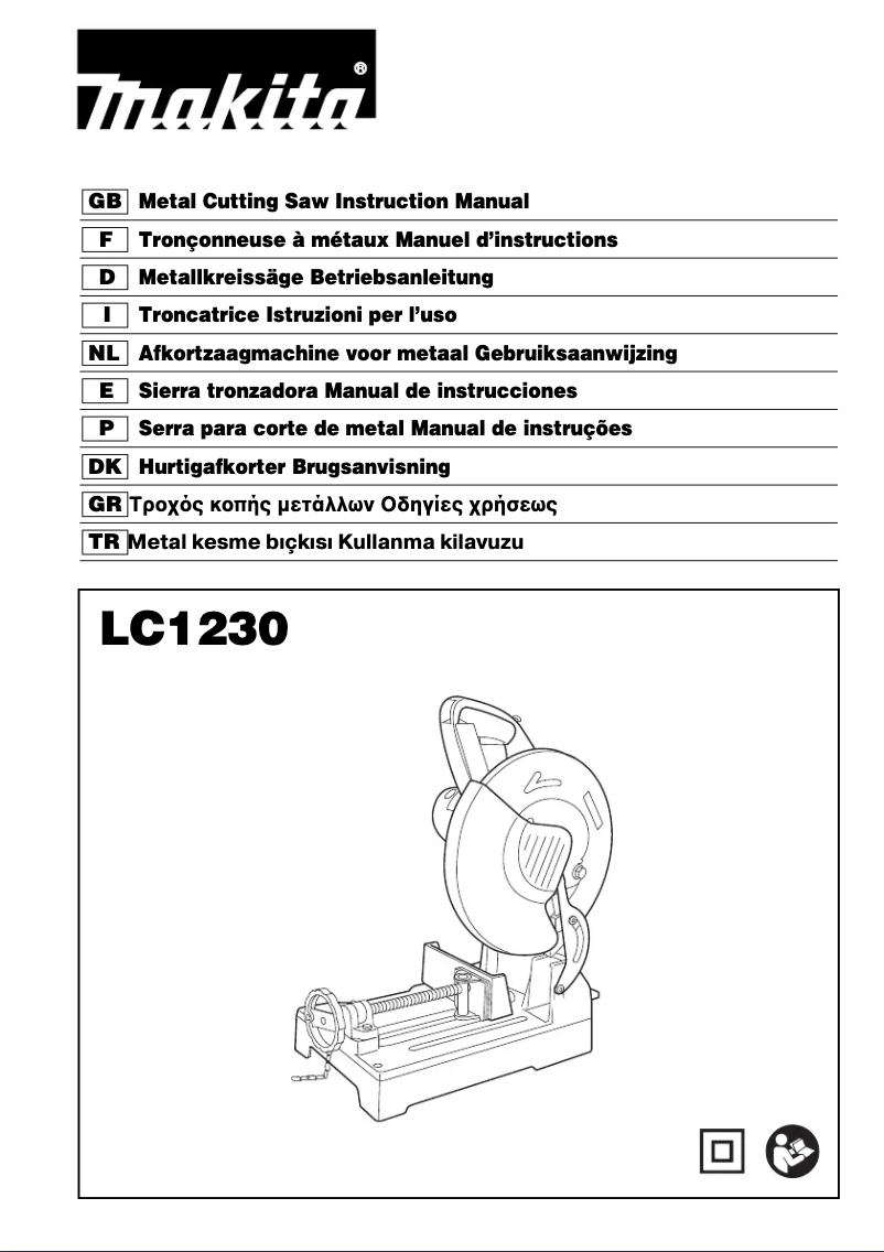 Page n°1 - Manuel utilisateur Makita LC1230