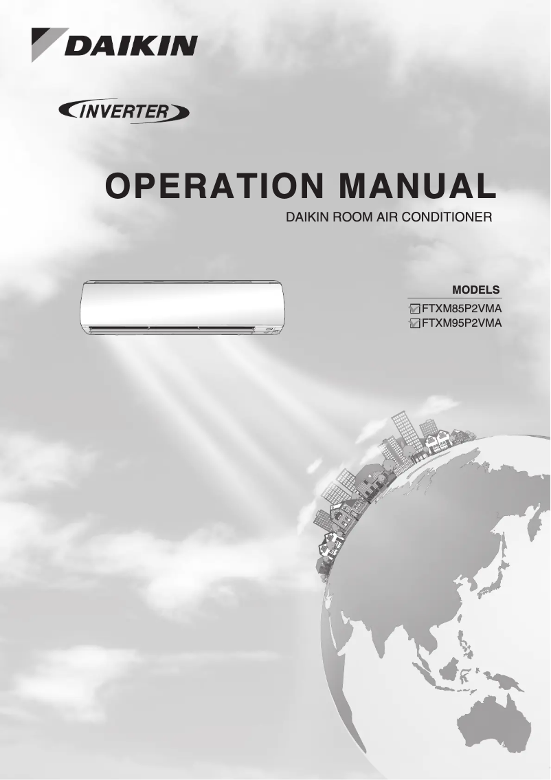 Imagen de la primera página del manual del dispositivo XL Series FTXV95L2VMA