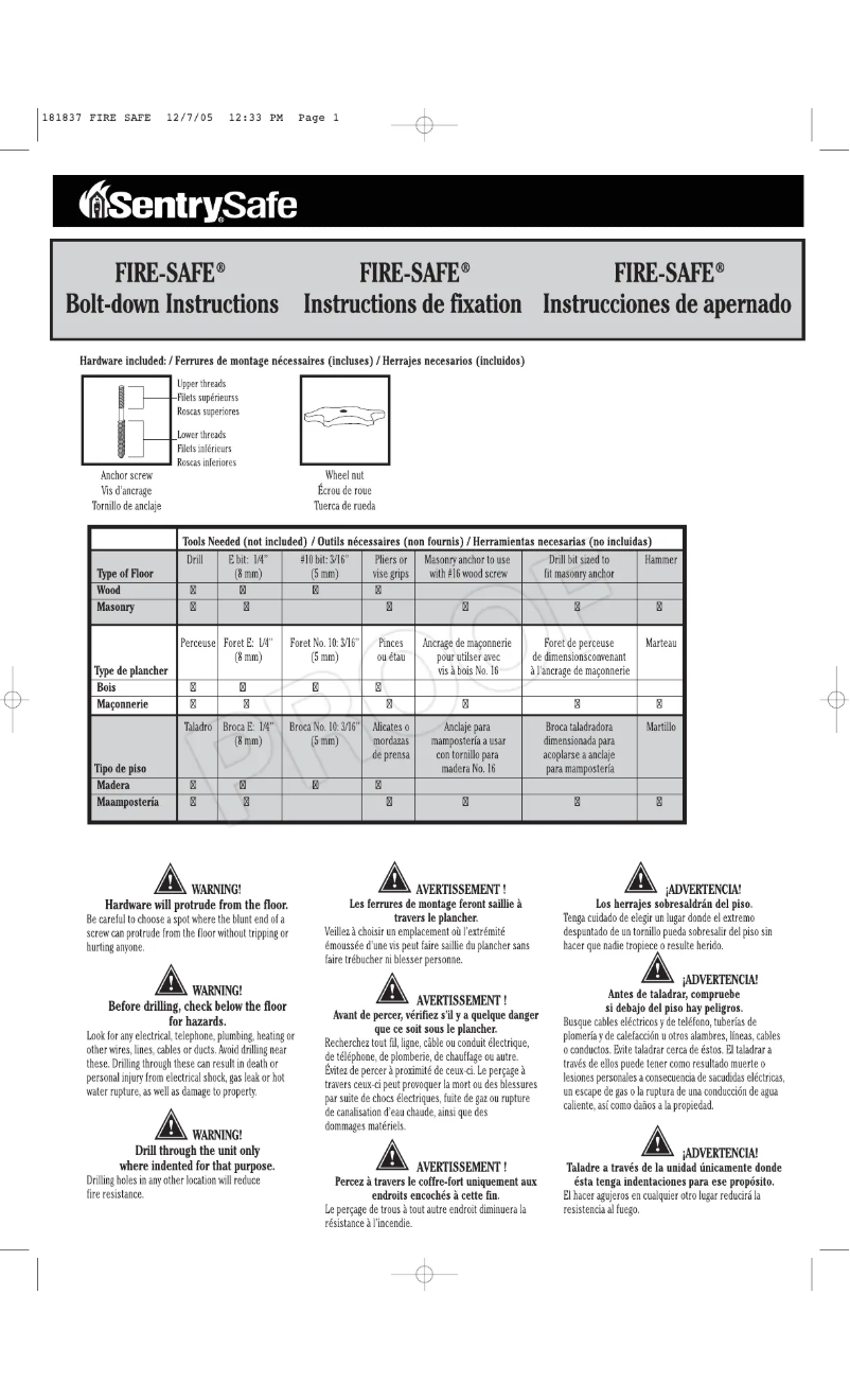Imagen de la primera página del manual del dispositivo LCHW20101