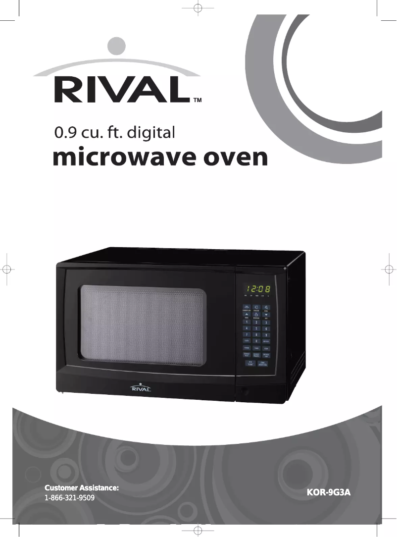 Image de la première page du manuel de l'appareil KOR-9G3A