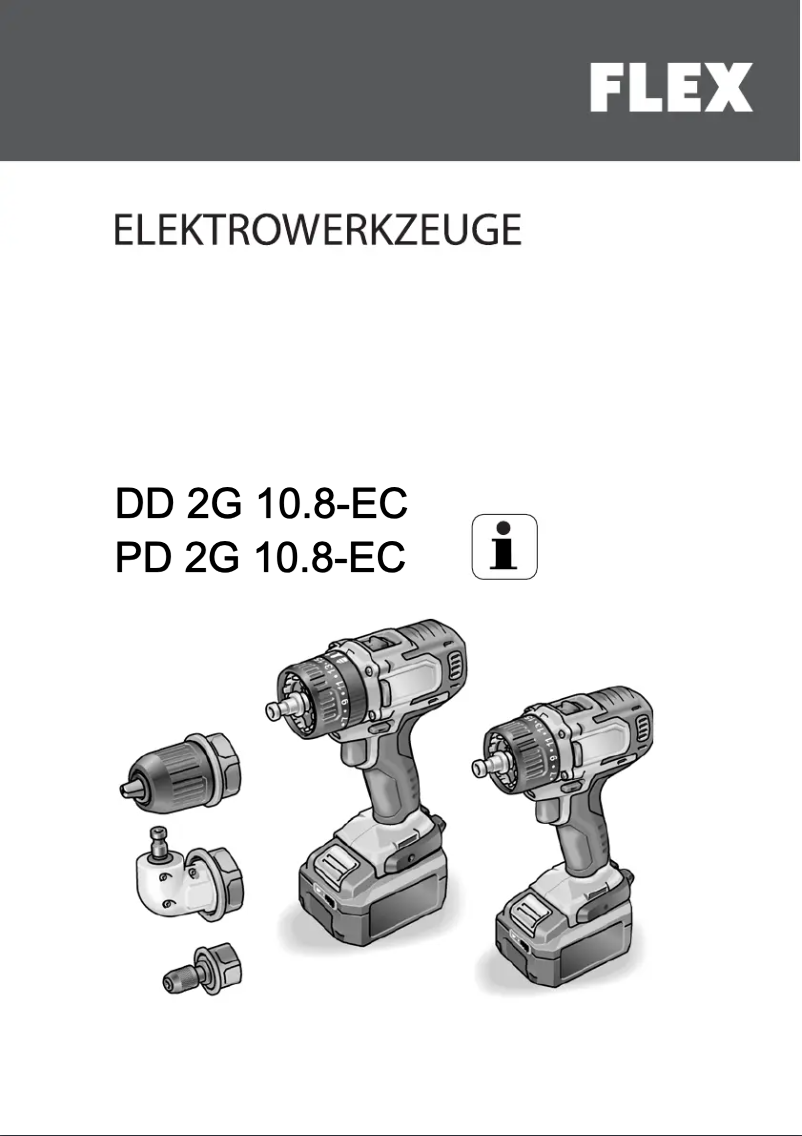 Image de la première page du manuel de l'appareil PD 2G 10.8-EC