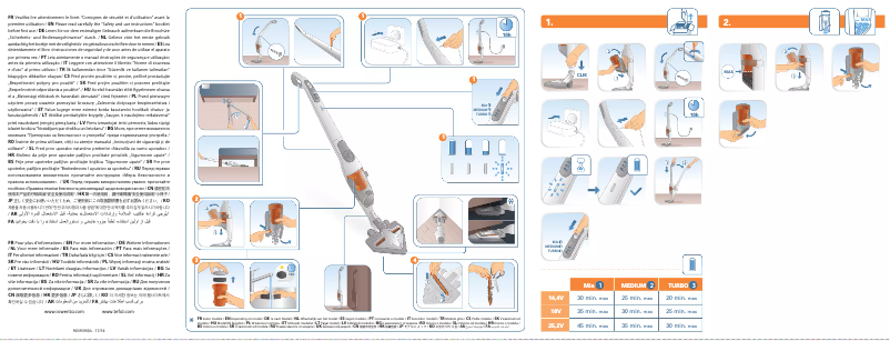 Image de la première page du manuel de l'appareil TY8812RH