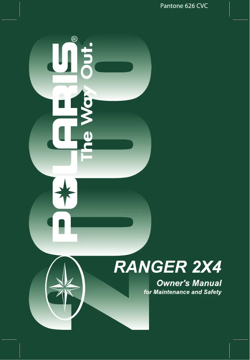 Image de la première page du manuel de l'appareil Ranger 2x4 (2008)