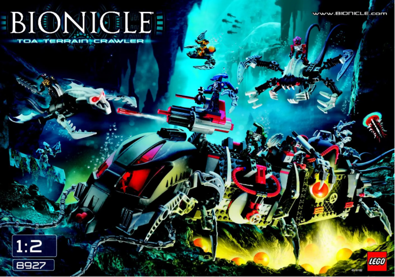 Page n°1 - Manuel utilisateur Lego Toa Terrain Crawler