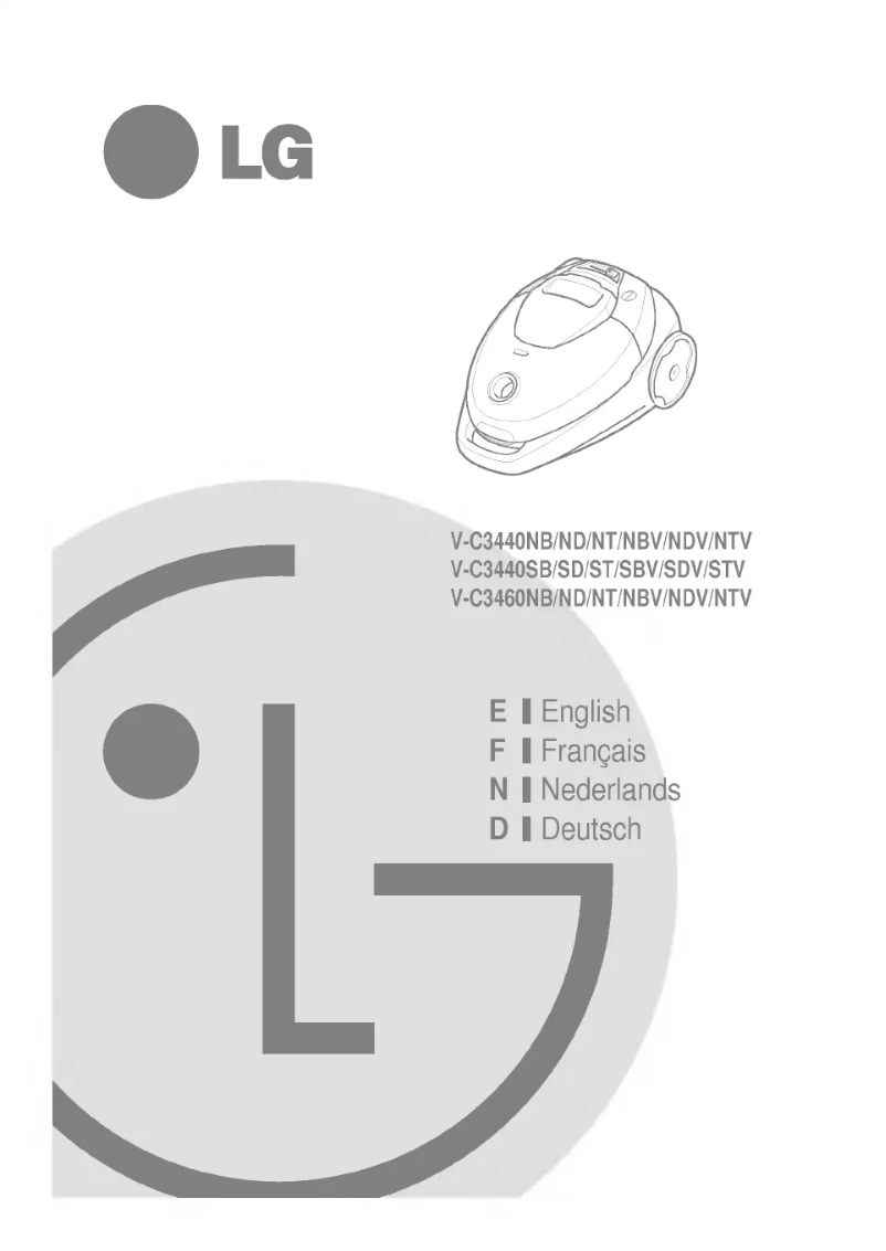 Page 1 de la notice Manuel utilisateur LG V-C3460NTV