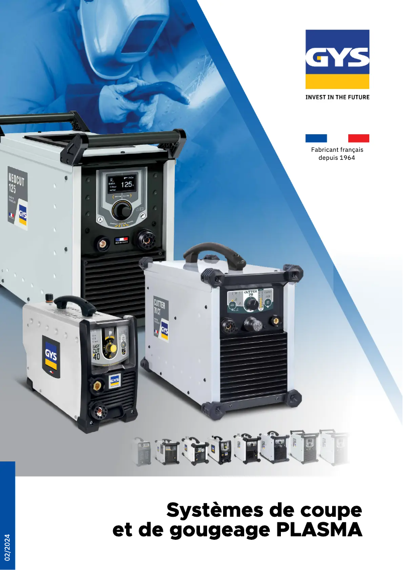 Page 1 de la notice Brochure GYS Easycut K35 PFC