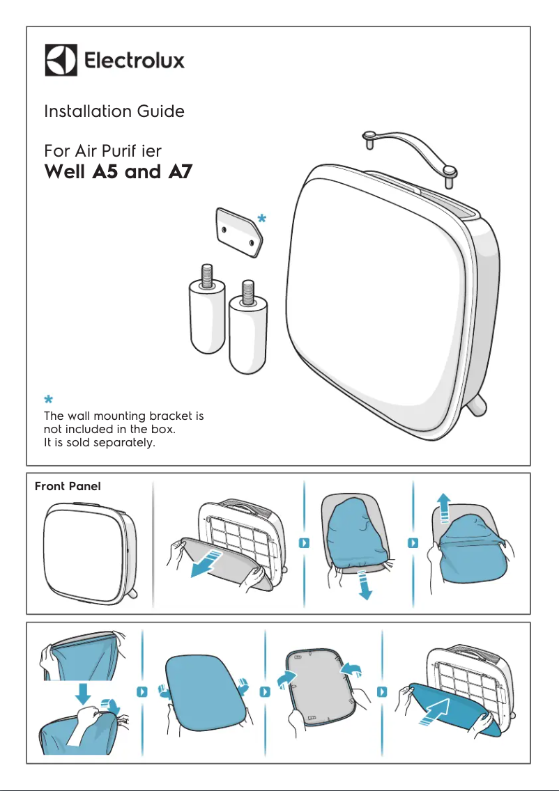 Page 1 de la notice Manuel utilisateur Electrolux EKITW2