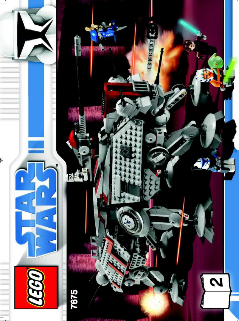 Page n°1 - Manuel utilisateur Lego AT-TE Walker (TM)