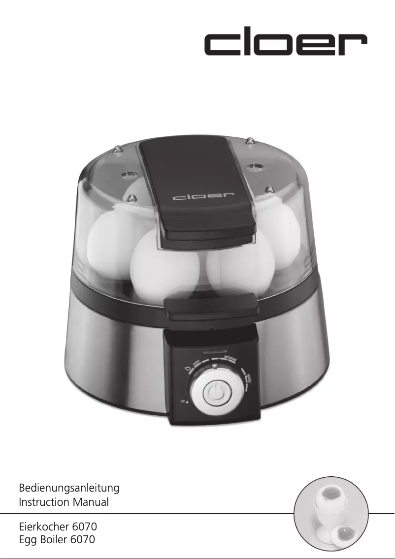 Imagen de la primera página del manual del dispositivo 6070