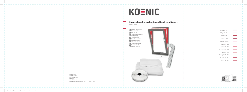 Page n°1 - Manuel utilisateur Koenic KWS 100