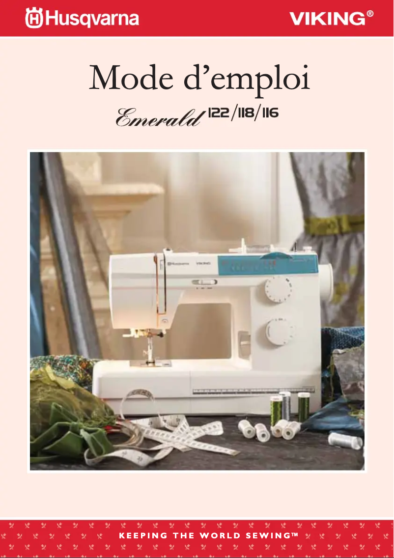 Page 1 de la notice Manuel utilisateur Husqvarna Emerald 118