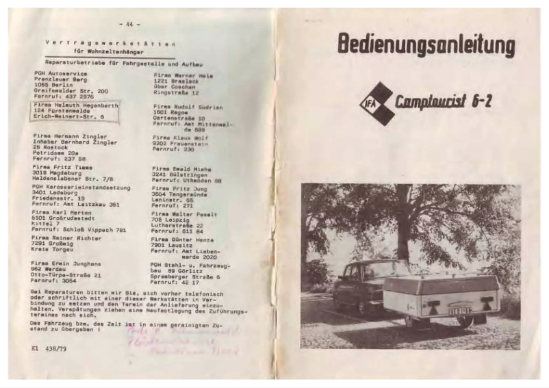 Página 1 del manual Manual de usuario Camptourist 6-2