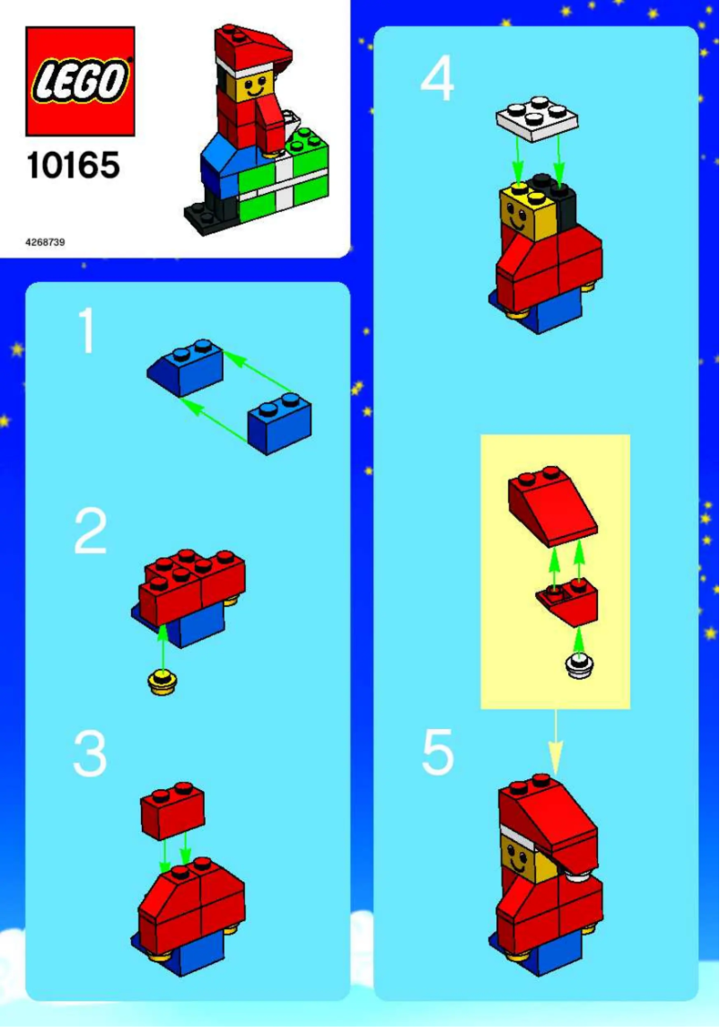 Page 1 of the manual User Manual Lego Speed Champions 10165