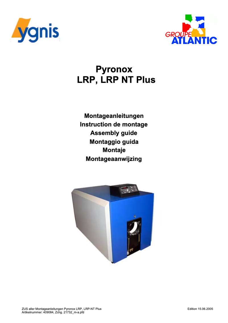 Page n°1 - Manuel utilisateur Ygnis Pyronox LRP